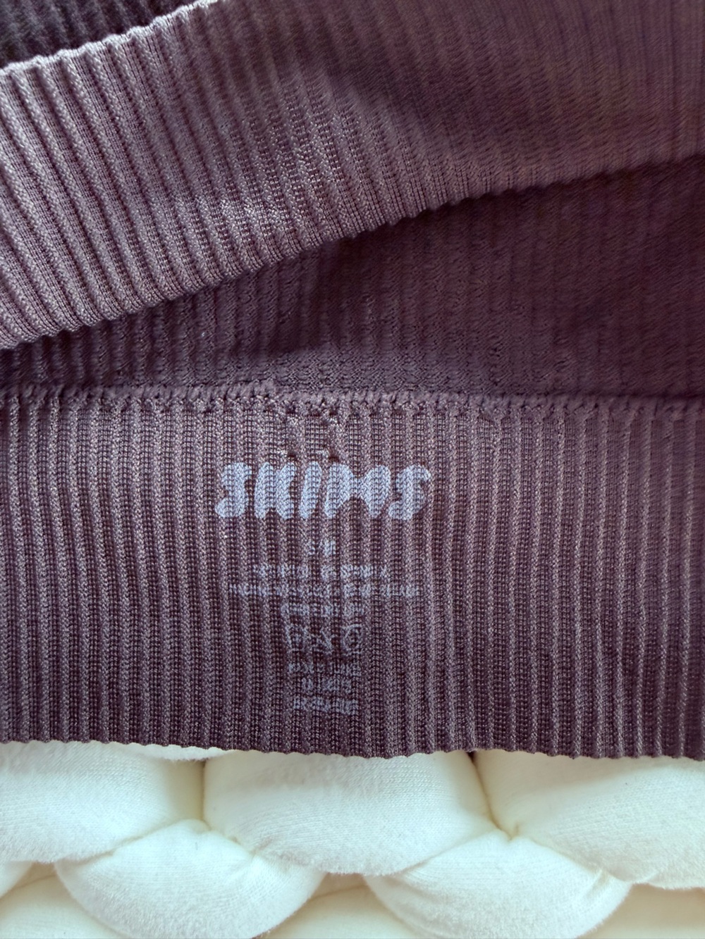 SKIMS High Neck Ribbed Bralette